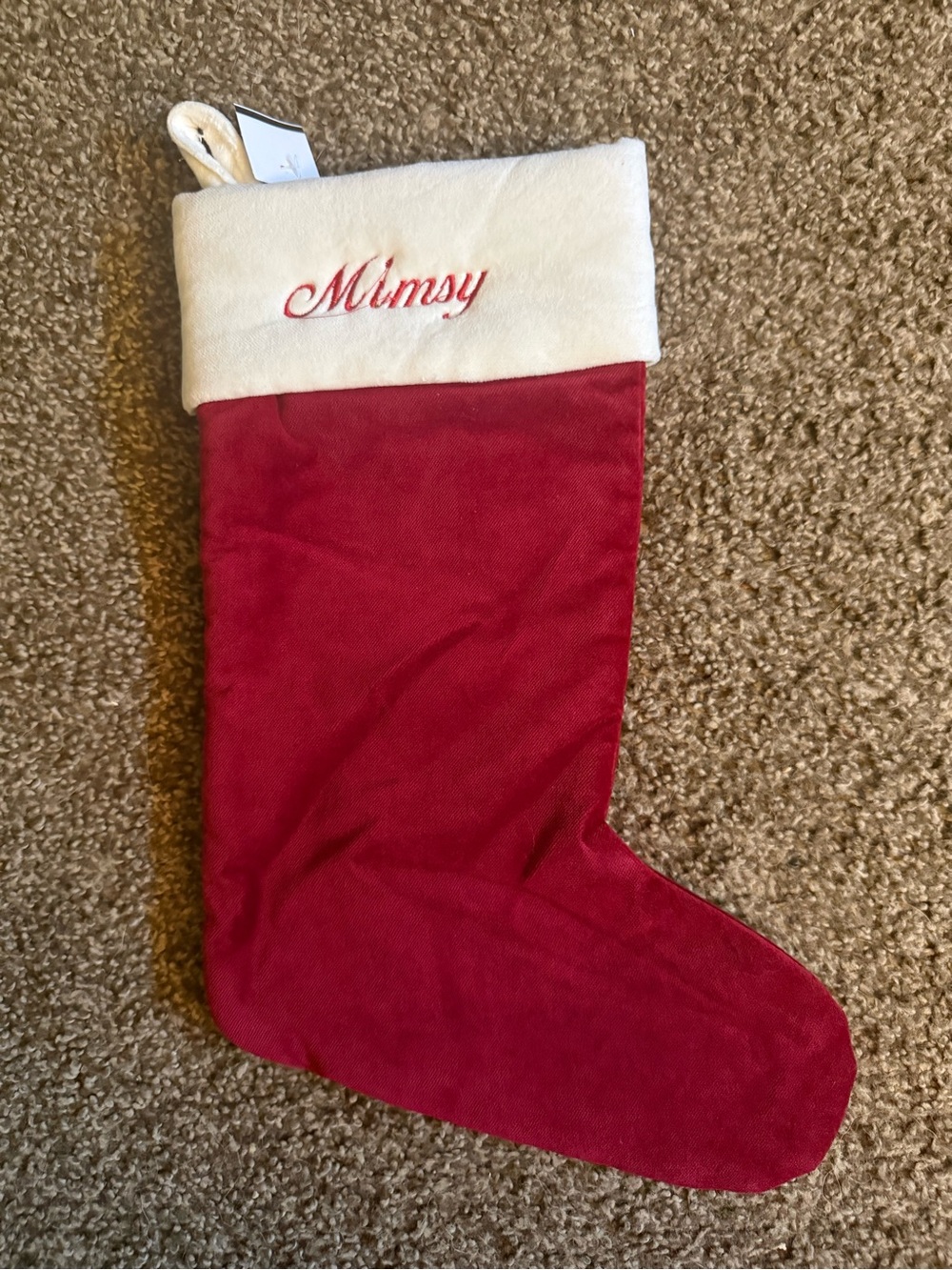 Pottery Barn Mimsy Stocking